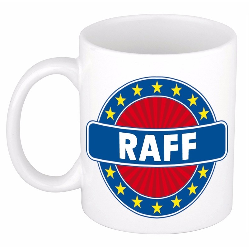 Voornaam Raff koffie/thee mok of beker Top Merken Winkel